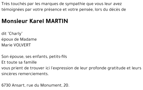 KAREL MARTIN