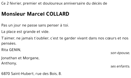 Marcel COLLARD