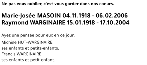 Marie-Josée MASOIN