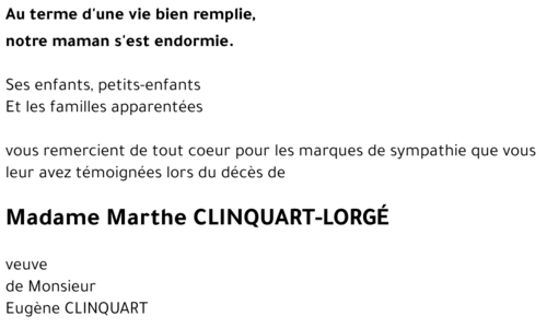 Marthe LORGE