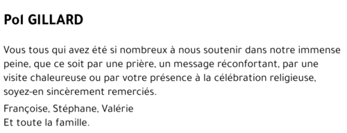 Pol GILLARD