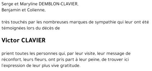 Victor CLAVIER