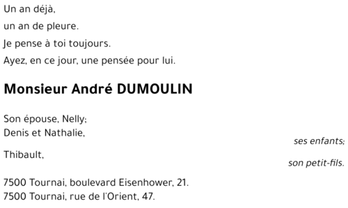 André DUMOULIN