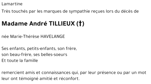 André TILLIEUX ((+))
