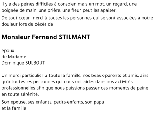 Fernand STILMANT