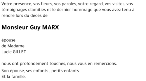 Guy MARX