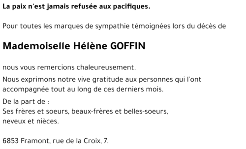 Hélène GOFFIN