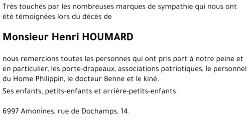 Henri HOUMARD