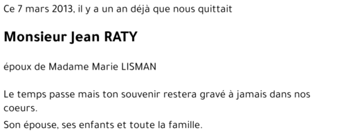 Jean RATY