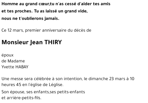 Jean THIRY