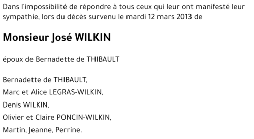 José WILKIN