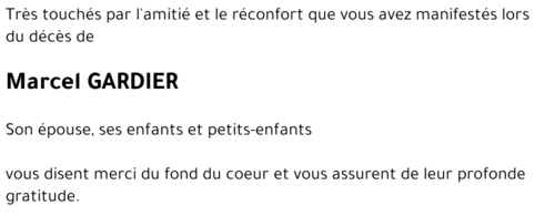 Marcel GARDIER
