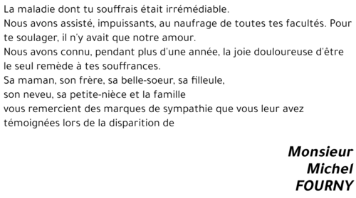Michel FOURNY