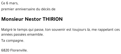 Nestor THIRION