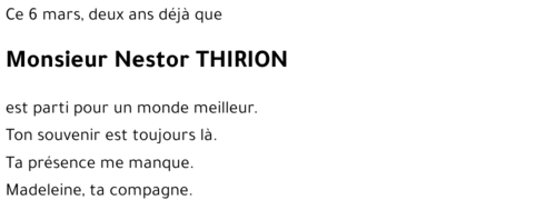 Nestor THIRION