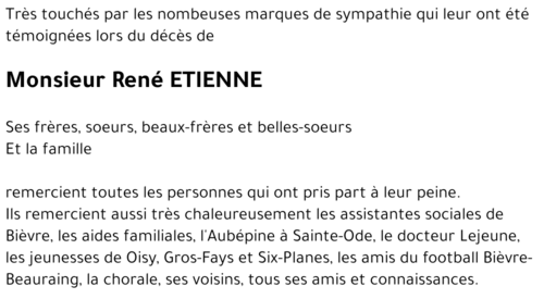 René ETIENNE