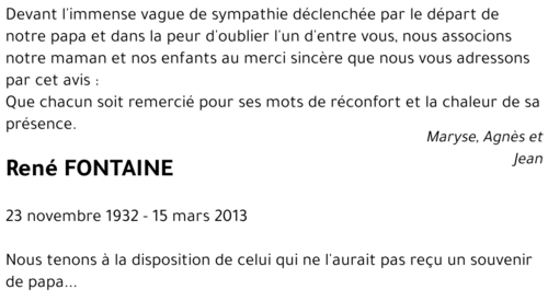 René FONTAINE