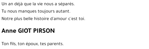 Anne GIOT PIRSON