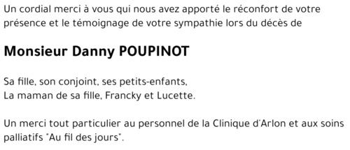 Danny POUPINOT