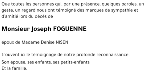 Joseph FOGUENNE