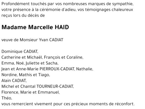 Marcelle HAID