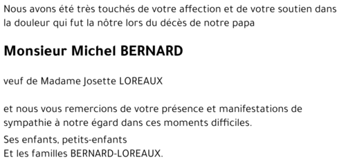 Michel BERNARD