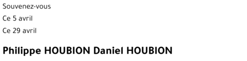 Philippe - Daniel HOUBION - HOUBION