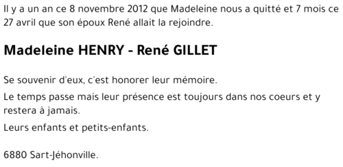 René GILLET