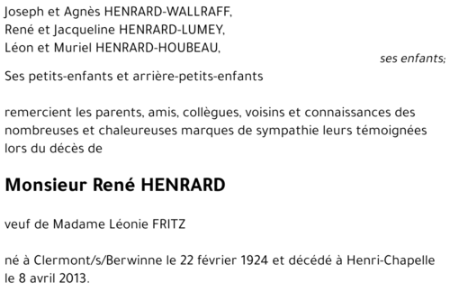 René HENRARD