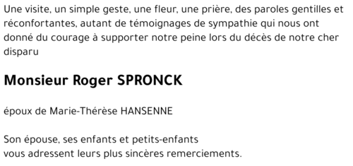 Roger SPRONCK