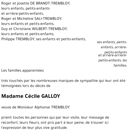 Cécile GALLOY