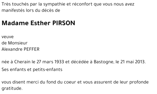 Esther Pirson