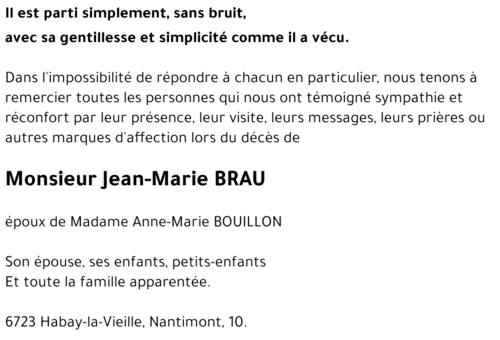 Jean-Marie BRAU