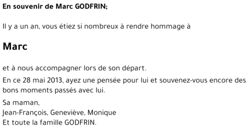 marc CODFRIN