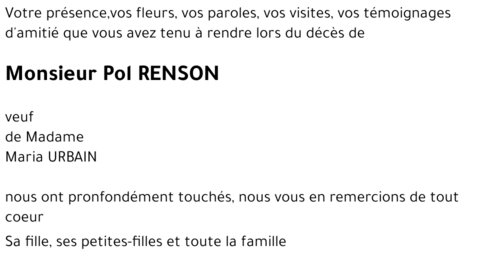 Pol RENSON