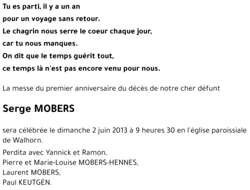 Serge Mobers