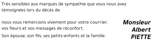 Albert PIETTE