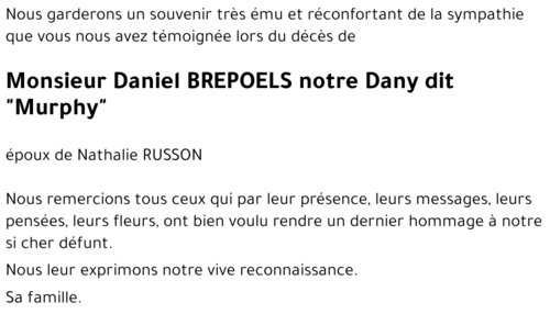 Daniel BREPOELS