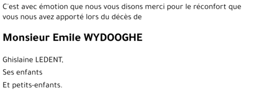 Emile WYDOOGHE
