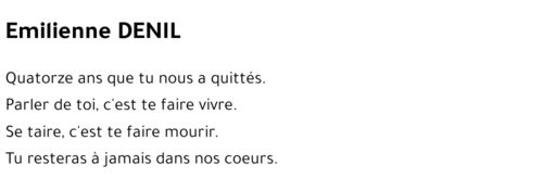 Emilienne DENIL