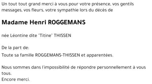Henri ROGGEMANS