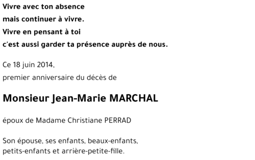 Jean-Marie MARCHAL