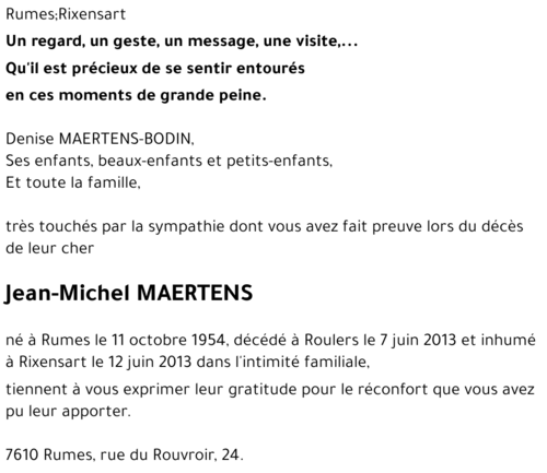 Jean-Michel MAERTENS