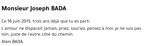Joseph BADA