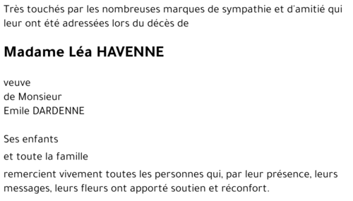 Léa HAVENNE