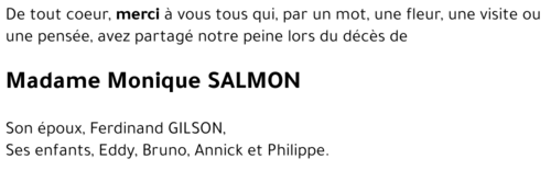 Monique SALMON