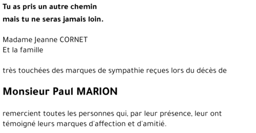 Paul MARION