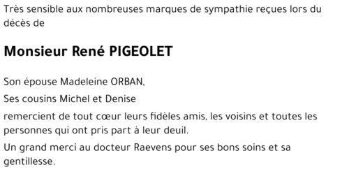 René PIGEOLET