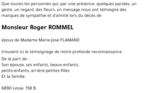 Roger ROMMEL