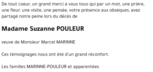 Suzanne POULEUR